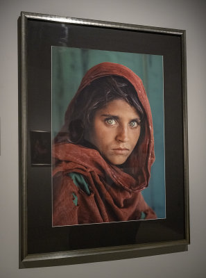 The iconic 'Afghan Girl'