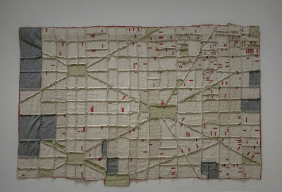 Washington, D.C. Foreclosure Quilt, Kathryn Clark, 2015