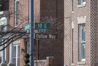 A street named after outlaws??