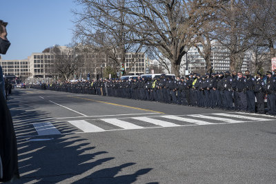 US Capitol Police in force