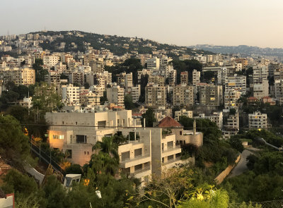 Late afternoon in Beirut