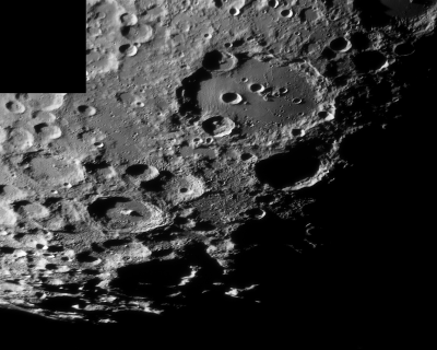 Clavius and Moretus at Sunrise