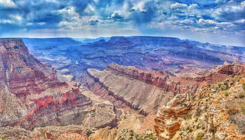 Rain Showers , Grand Canyon