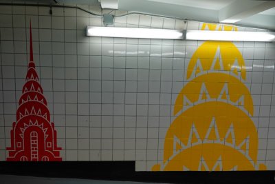 Chrysler Building - 42nd St. 4/5/6 lines