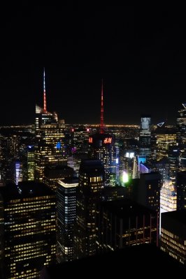 New York City by night