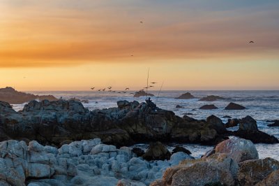 Late afternoon at the beach