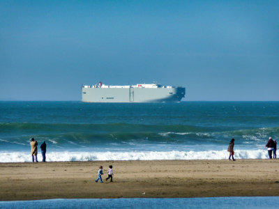 The Mother Ship off Ocean Beach