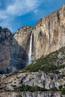 Yosemite Falls from Sentinel Bridge