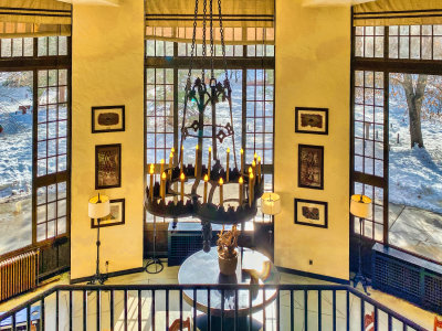 The Solarium, viewed from the staircase above
