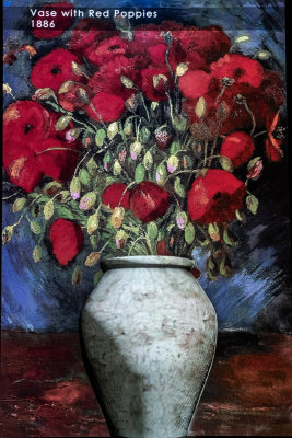 Still Life Poppies in a Vase, 1890