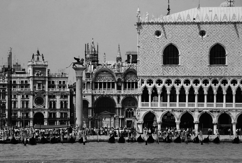 Picturing Venice with Agfa BW Scala in 1981