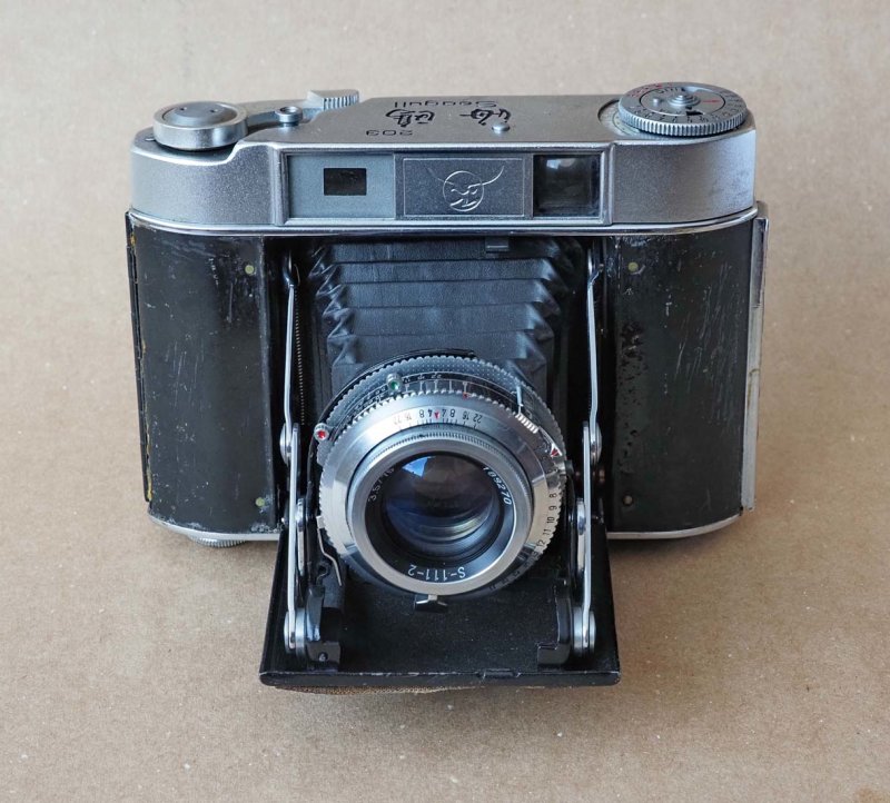 The Chinese Seagull 203 (1964); a well built 120 film folding camera.