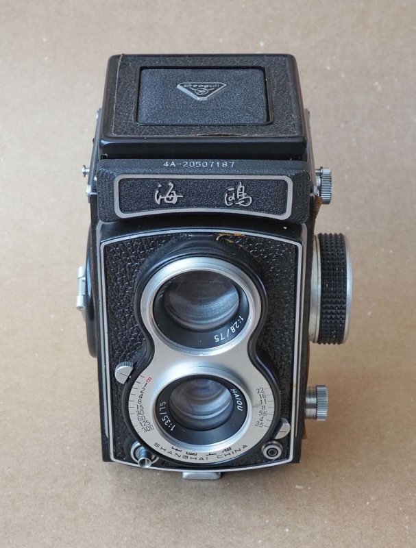 The TLR Chinese Seagull 4A (1968), it is a well built camera; the production of Seagull cameras lasted around 40 years.