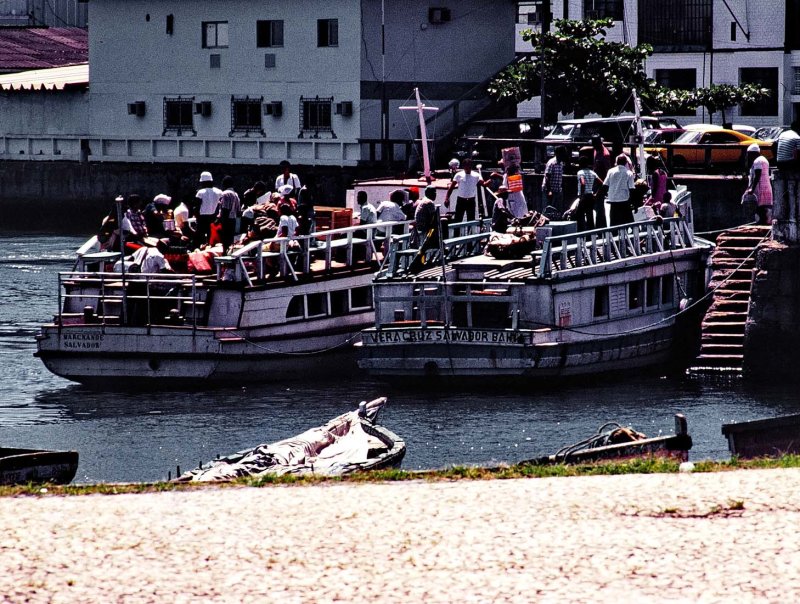 Bahia and Brasília; Traveling in Brazil in 1980 by bus.