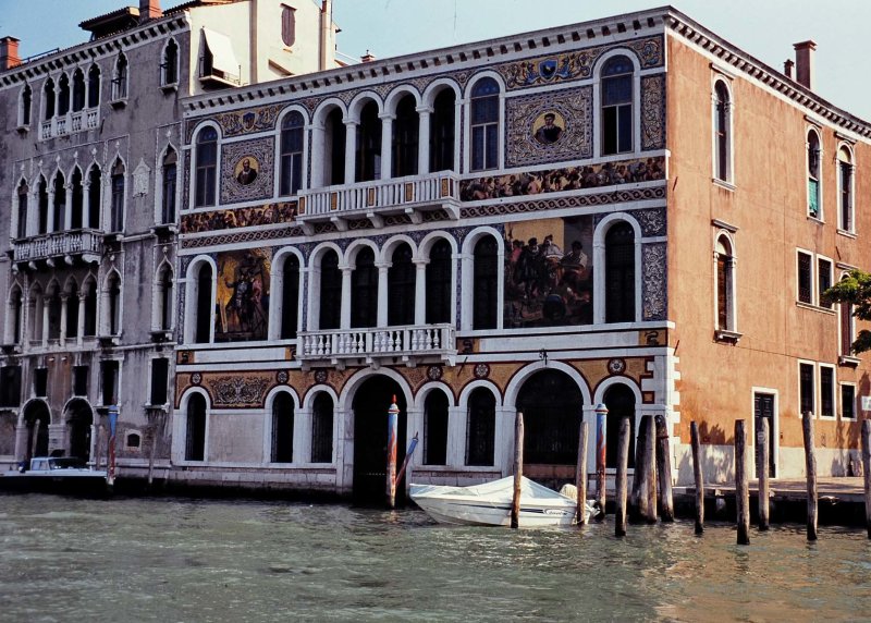 Venice pictured with slide film in 2002