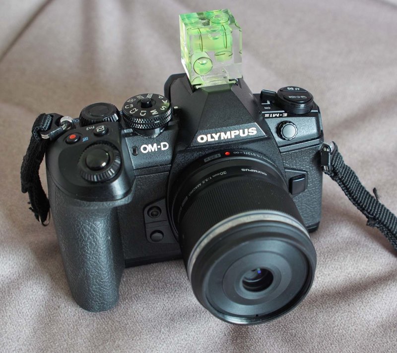 The camera used is an Olympus E-M1 Mk II with a macro Zuiko 30/3.5 lens.