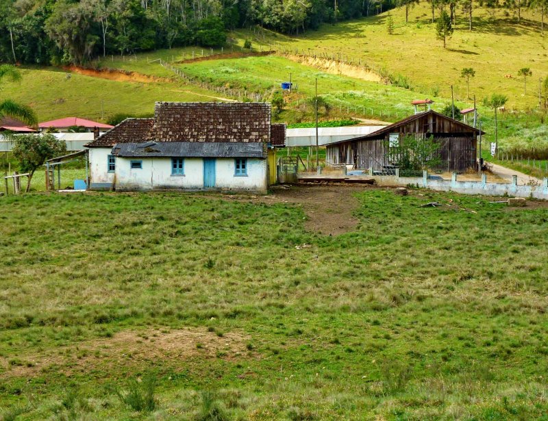 On the road from Rancho Queimado to Angelina.