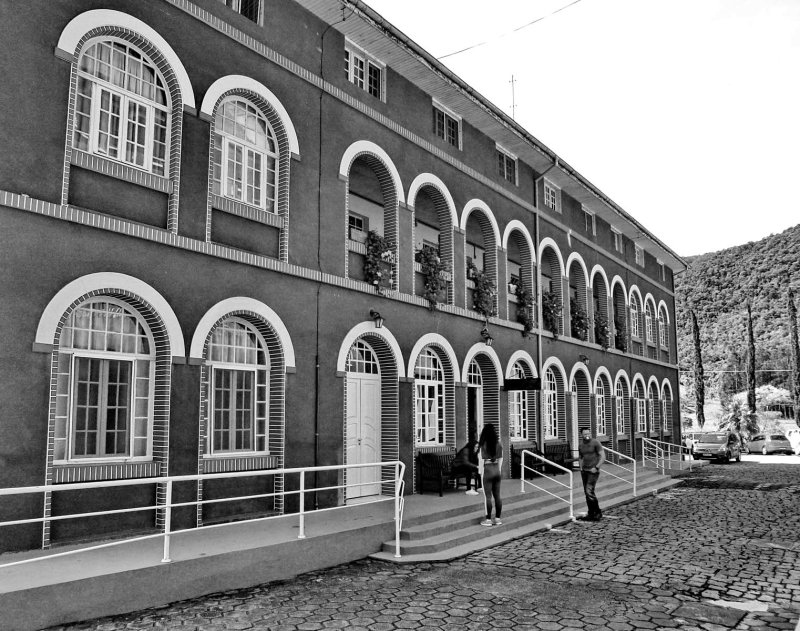 Inside the Franciscan convent.