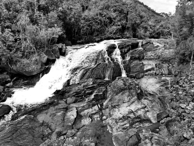 The walterfall on the road SC-281.
