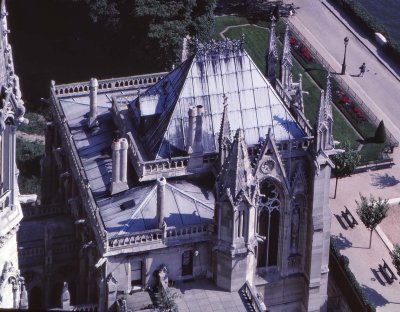 View from the tour top. 