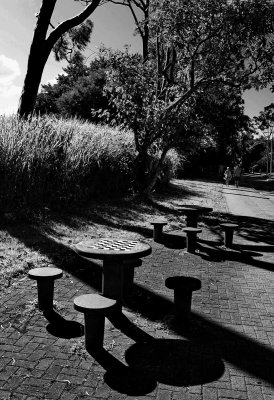 Domino Place; by the Ponta do Coral.