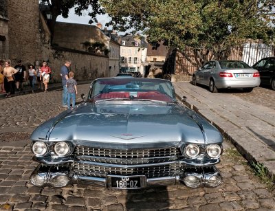 Bourges; what a Cadillac is doing there?