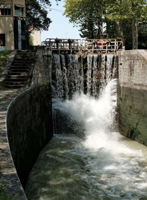 Castelnaudary's locks.