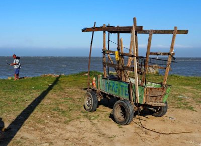 People living near the Biguau River. 