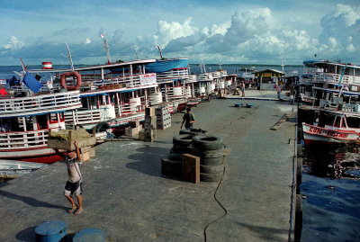 The Manaus harbor. 