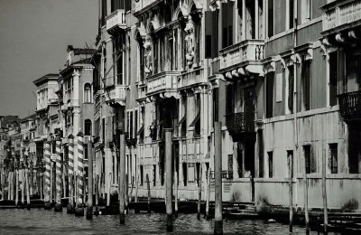 Venice : in the Grand Canal.