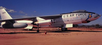 Tucson : a bomber; weird militar aircraft were built in the 1950s and 60s. 