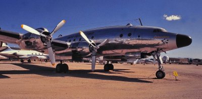 Tucson: the Lockheed Constalation, produced between 1943 and 1958; an immense success. 