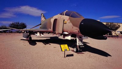 Tucson : the F-4, Phantom, largely employed in the Vietnam war.