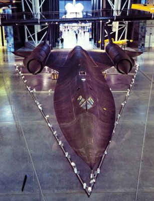 Dulles :  the Lockheed SR-71 (1964), the Blackbird; speed Mach 2.