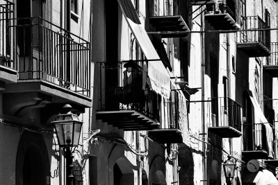Cefalu, small streets. 