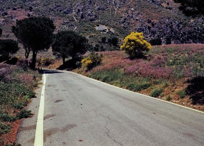 Sicily; interior roads.