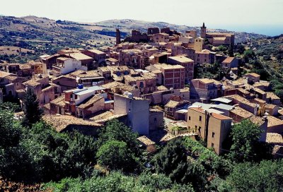 Small town, interior of Sicily.