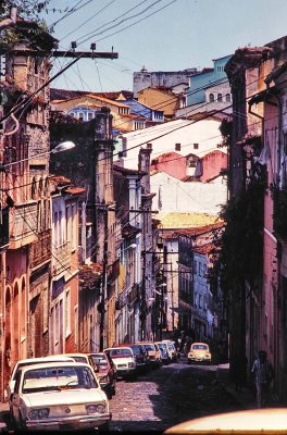 Streets of Salvador, Bahia.