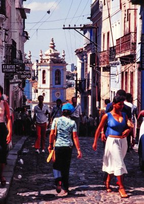 Streets of Salvador, Bahia.