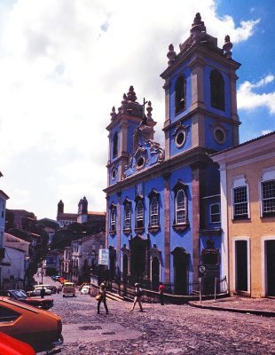 Salvador, Bahia; Ladeira do Pelourinho. 