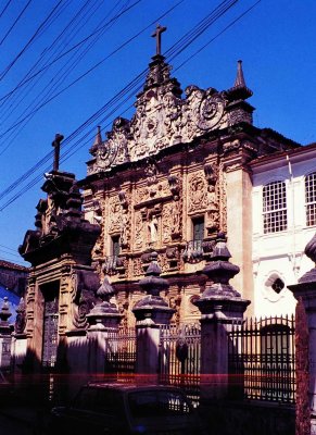 Salvador, Bahia; historic downtown.  