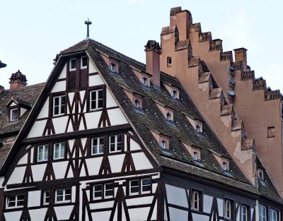 Strasbourg; typical building.