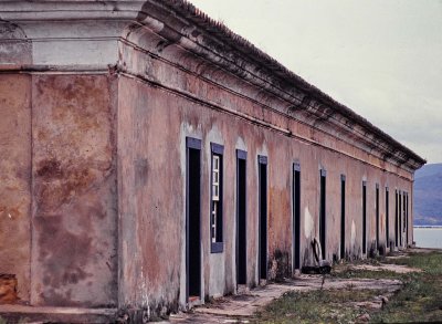 Inhatomirim Island; old Portuguese Fortress (approx. 1985). 