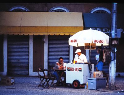 Florianpolis downtown; Rua Francisco Tolentino (approx. 1997).