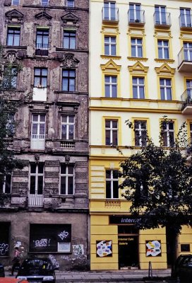 Old (and renewed) buildings from Oriental Berlin (1997).