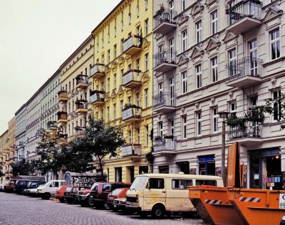 Old (and renewed) buildings from Oriental Berlin (1997).