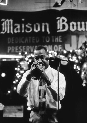 Maison Bourbon, a classic jazz bar, New Orleans. 