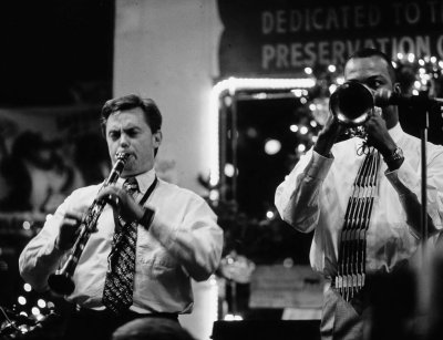 Maison Bourbon, a classic jazz bar, New Orleans.