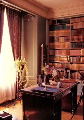 Interior of Eastman's house.