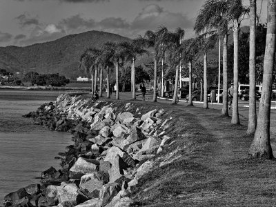 From here, all the pictures are from 2020; Avenue Beira-Mar Norte, approacing the Ponta do Coral.
